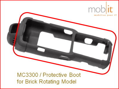 Zebra MC3300 Protective Boot for Brick Rotating Model