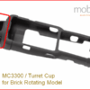Zebra MC3300 Turret Cup for Brick Rotating Model
