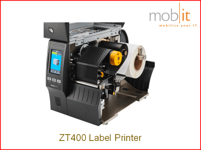Zebra ZT400 Label Printer, Etikettendrucker, Imprimante d'étiquettes