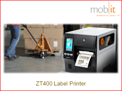 Zebra ZT400 Label Printer, Etikettendrucker, Imprimante d'étiquettes