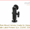 Zebra Label Printers: RAM Mount | AK17463-002