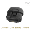 Zebra CS60 Companion Scanner, Li-Ion Battery