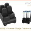 Zebra CS60 Companion Scanner, 4-slot Cradle