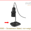 Zebra CS60 Companion Scanner, Gooseneck Stand non-weighted