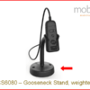 Zebra CS60 Companion Scanner, Gooseneck Stand weighted