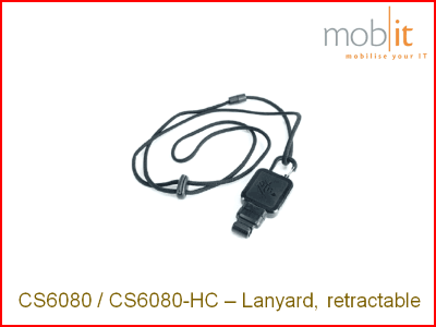 Zebra CS60 Companion Scanner, retractable Lanyard