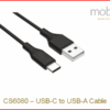 Zebra CS60 Companion Scanner, USB A-C Cable, black
