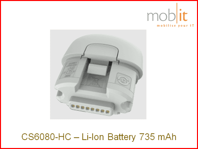 Zebra CS60-HC Companion Scanner, Li-Ion Battery