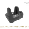 Zebra MC22 / MC27 Mobile Computer, USB Cradle 2x1