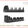 Zebra MC22 / MC27 Mobile Computer, USB Cradle 2x4