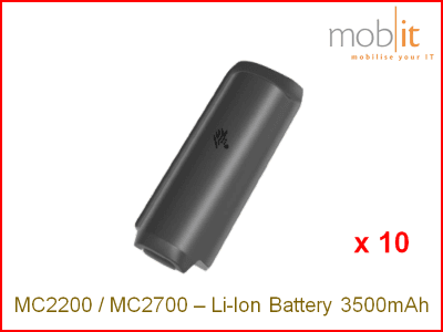 Zebra MC2200 Mobile Computer, Batteries 3500mAh
