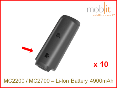 Zebra MC2700 Mobile Computer, Batteries 3500mAh