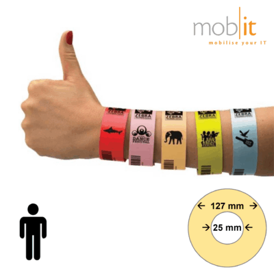 Zebra Z-Band Fun Wristbands, Armbänder, Bracelets