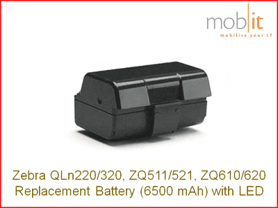 Zebra ZQ500, ZQ600: Battery | BTRY-MPP-EXT1-01