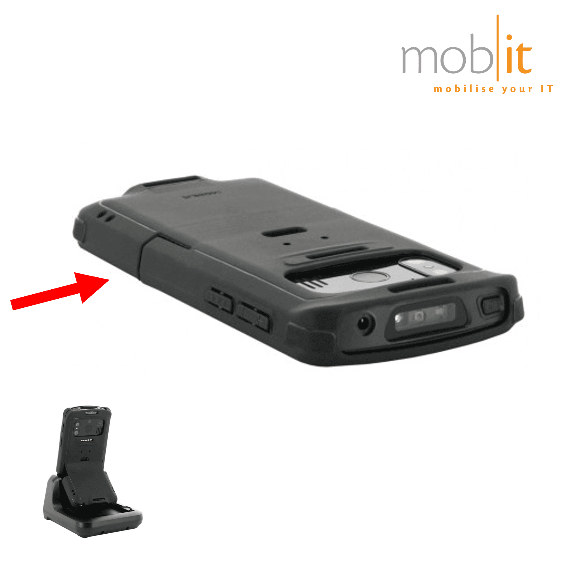 Mobilis Protech Case (rugged boot) for Urovo DT50 Series Mobile Computers