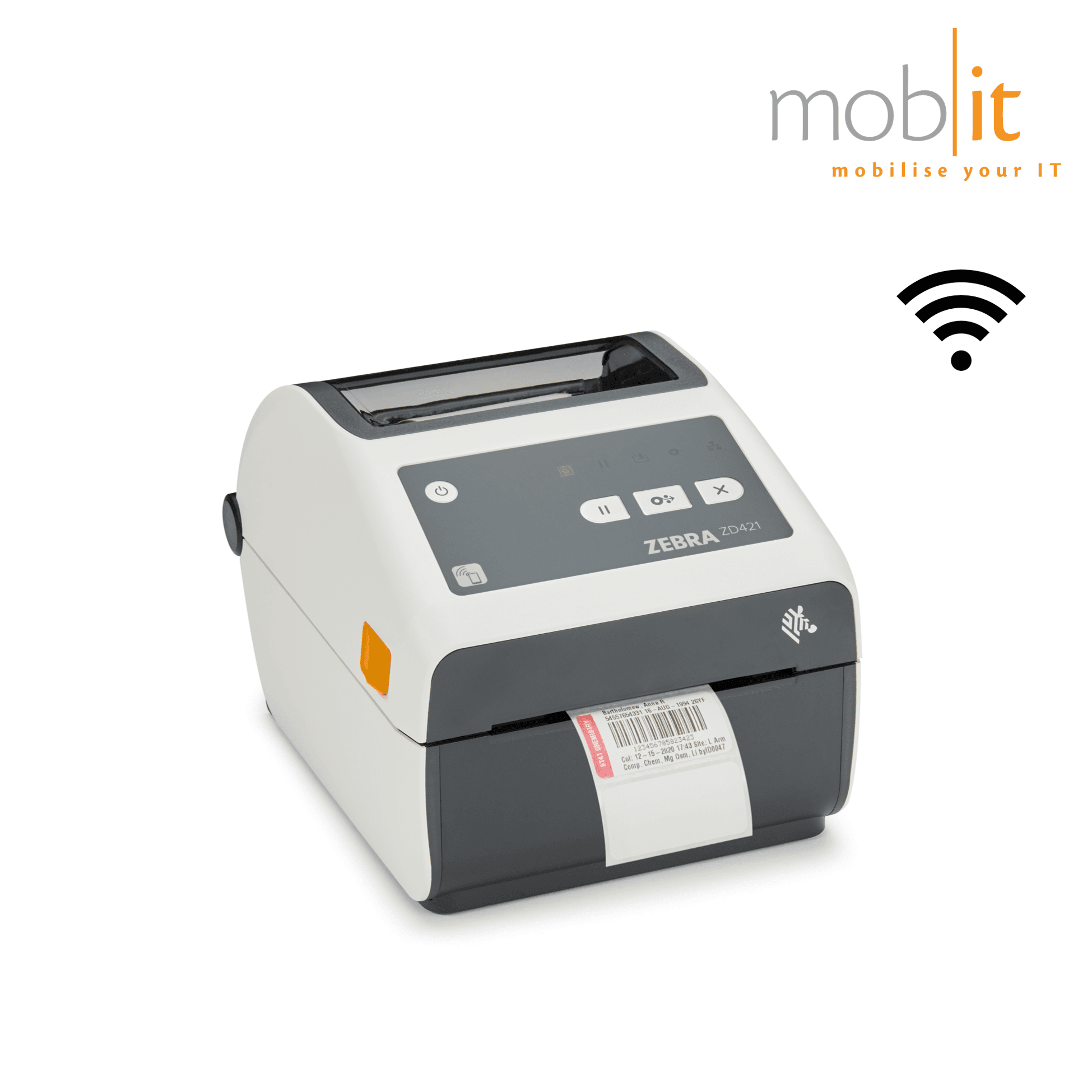 Zebra ZD421 DT Healthcare Printer, wifi