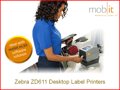 Zebra ZD611 Desktop Label Printers, Retail