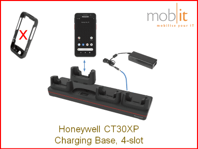 Honeywell CT30XP Mobile Computers, 4-slot Charging Base, non-booted