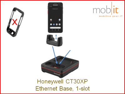 Honeywell CT30XP Mobile Computers, 1-slot Ethernet Base, non-booted