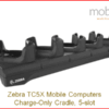 Zebra TC5X Mobile Computers, Charge Cradle, 5-slot