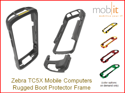 Zebra TC5X Mobile Computers, Rugged Boot Protector Frame