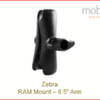Zebra RAM Mount, 8.5" Arm