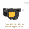 Zebra RS5100 / RS6100 Wearable Scanners, Double Trigger - USB-C