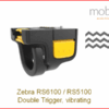Zebra RS5100 / RS6100 Wearable Scanners, Double Trigger - Vibration