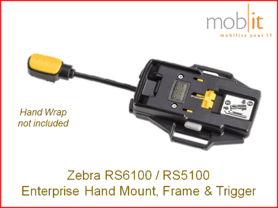 Zebra RS5100 / RS6100 Wearable Scanners, Enterprise Hand Mount