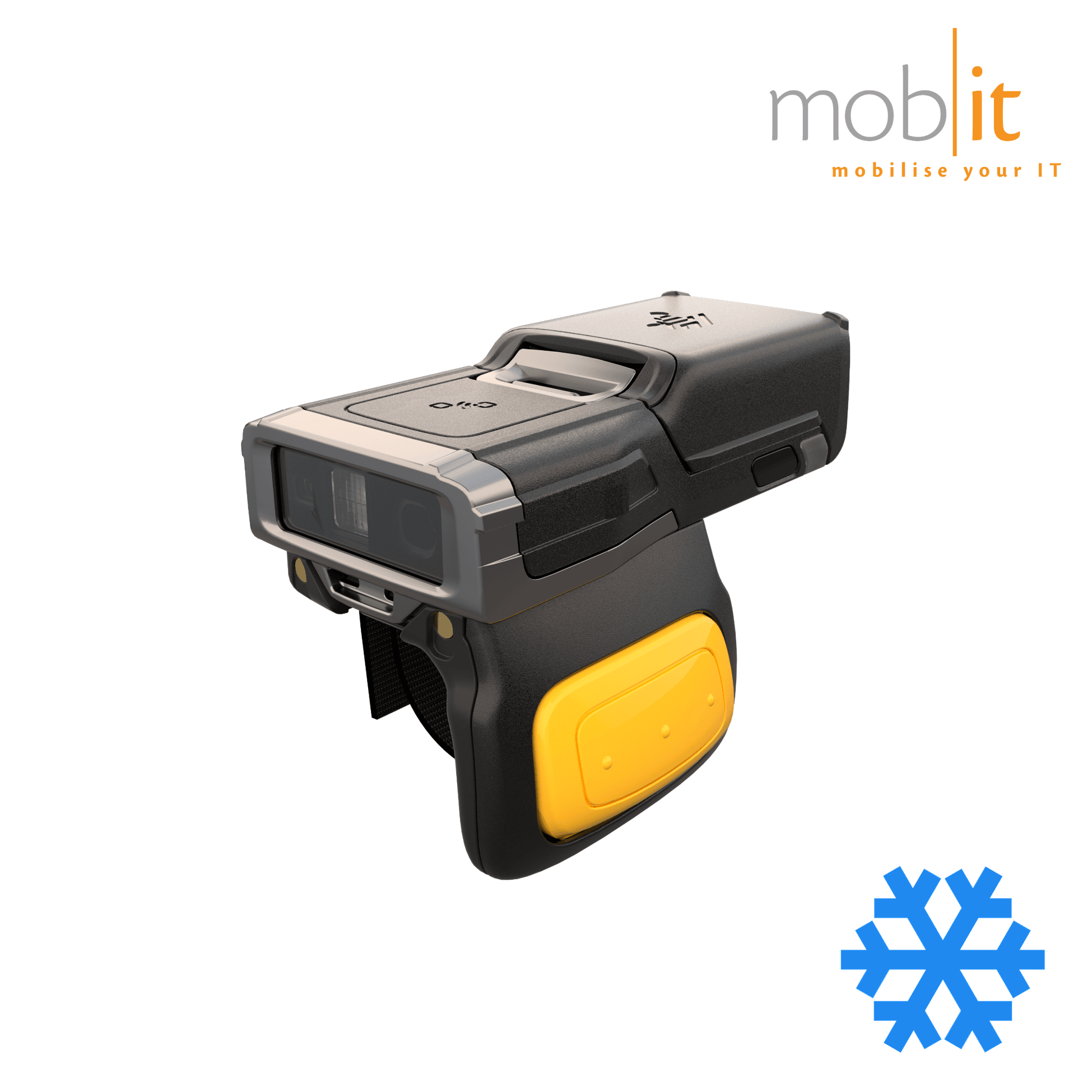Zebra RS6100 Wearable Scanner, Single Trigger, Extended Battery
