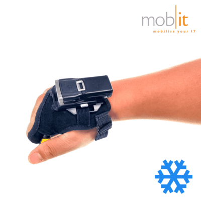 Zebra RS6100 Wearable Scanner, Enterprise Hand Mount, Extended Battery