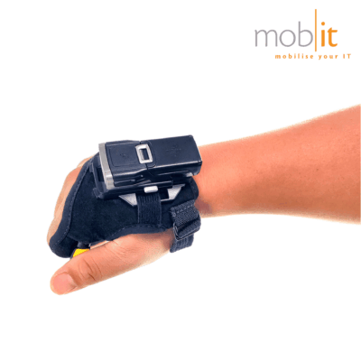 Zebra RS6100 Wearable Scanner, Enterprise Hand Mount, Standard Battery