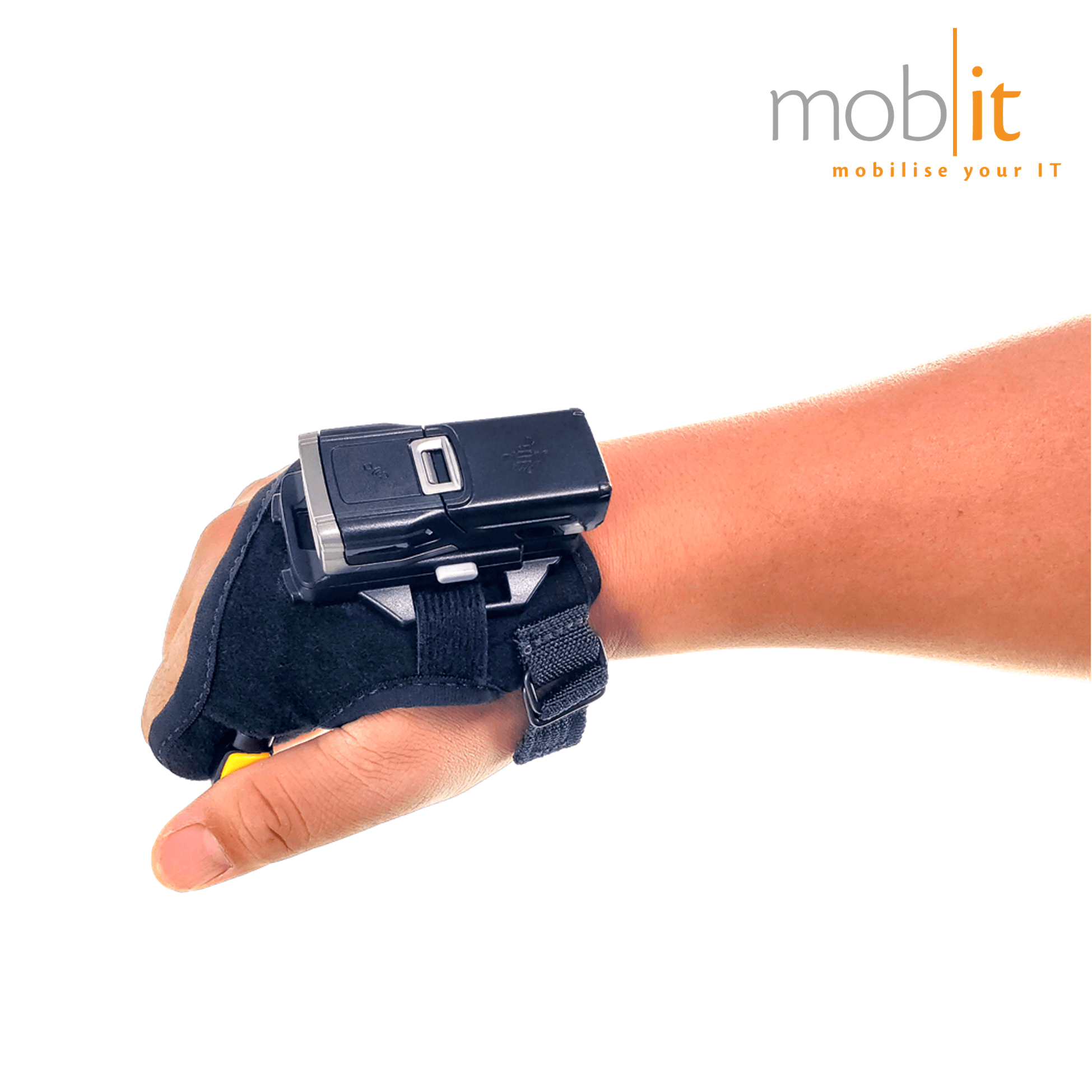Zebra RS6100 Wearable Scanner, Enterprise Hand Mount, Standard Battery