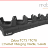 Zebra TC73/TC78 Mobile Computers - Ethernet Cradle, 5-slots