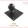 Zebra VESA Plate