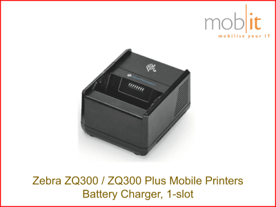 Zebra ZQ300 Mobile Printers - Battery Charger, 1-slot