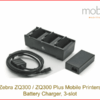 Zebra ZQ300 Mobile Printers - Battery Charger, 3-slots