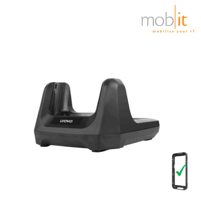 Urovo DT50 Series Mobile Computer (with rugged boot) – Charge-Only Cradle, 1+1 slot