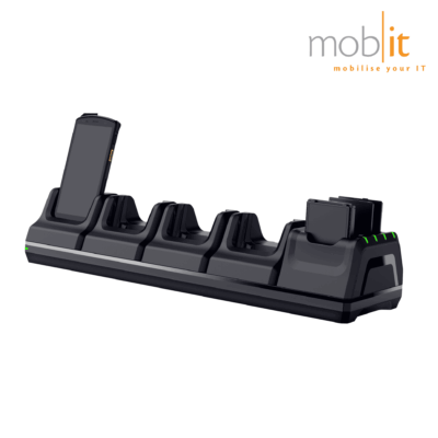 Charge Cradle for Urovo DT66 Mobile Computers and Batteries, 4+4 slots