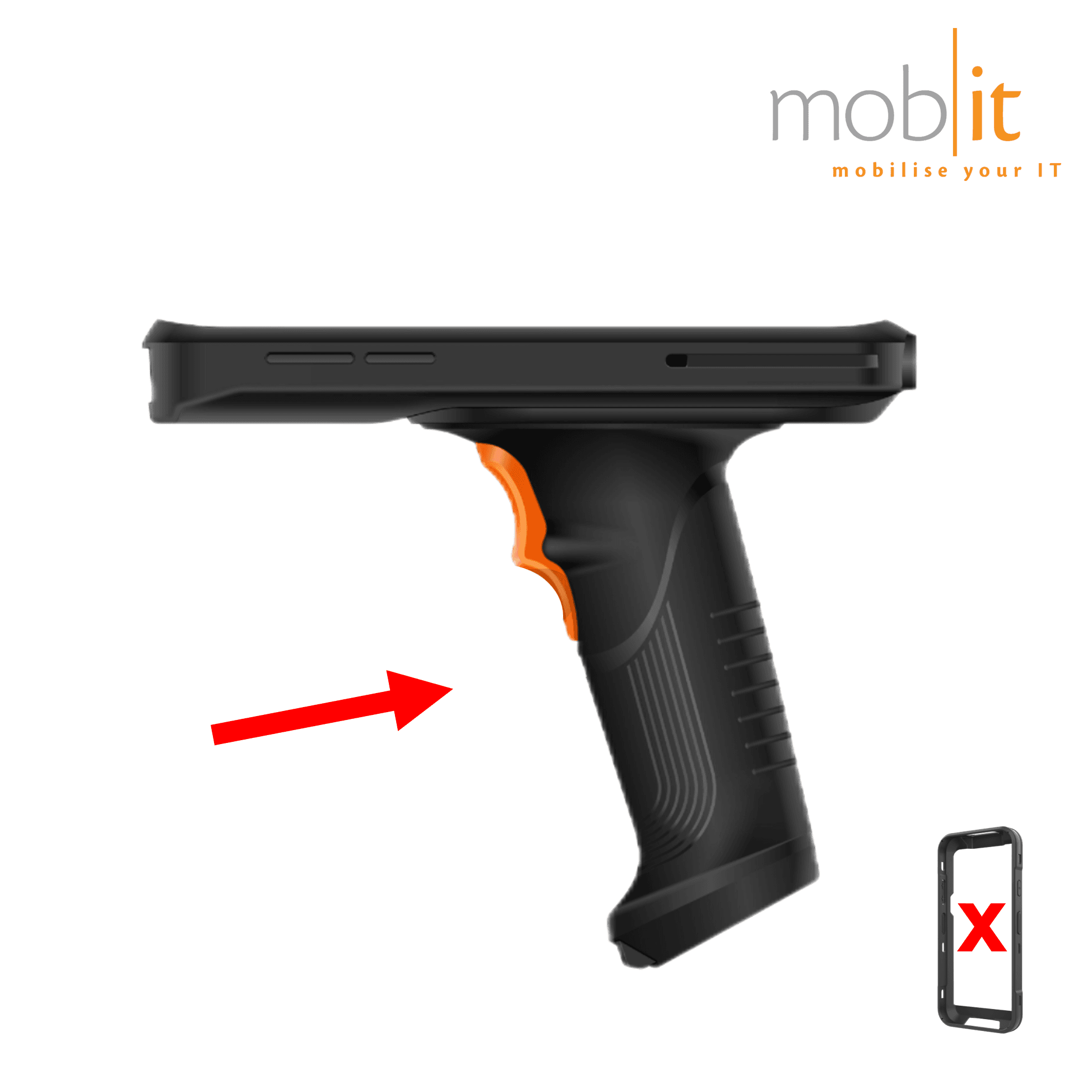 Gungrip Scan Trigger for Urovo DT66 Mobile Computer.