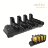 Zebra ET4X 4-Slot Charge-Only Cradle, 10-inch
