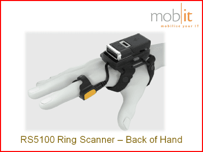 RS5100 Back of Hand Ring Scanner, No Top Trigger, SE4710