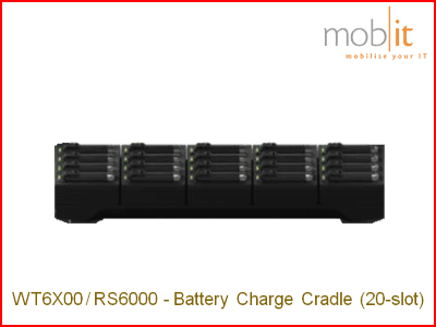 WT6X00/RS6000 20-Slot Spare Battery Charger