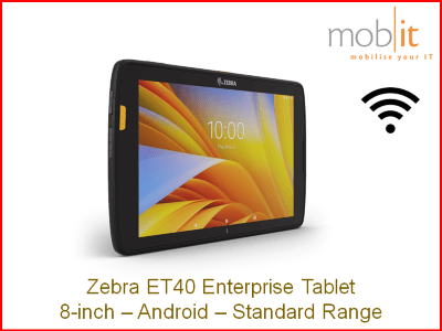 Zebra ET40, 8-Zoll, Android, WLAN, Standard Range Imager