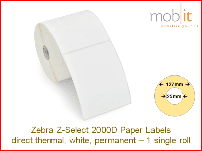 Thermodirekt Papier Etiketten - 102 x 152 mm