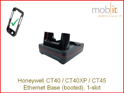Ethernet Base for booted Honeywell Mobile Computer