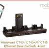Ethernet Base for booted Honeywell Mobile Computers
