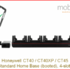 4-Slot Cradle for booted Honeywell Mobile Computers