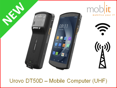 Urovo DT50D Mobile Computer, WLAN/4G, UHF Near-Range