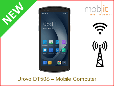 Urovo DT50S Mobile Computer, WLAN/4G, SR Imager